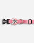 Collar con Moño Rosa